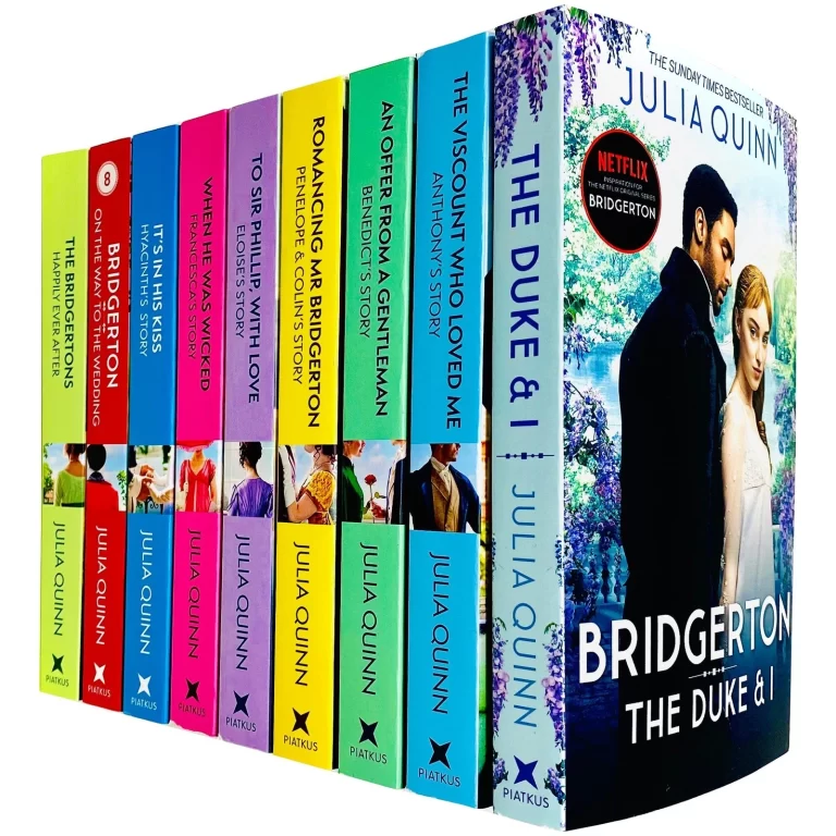 Bridgerton Box Set Books – The Complete Series in Order